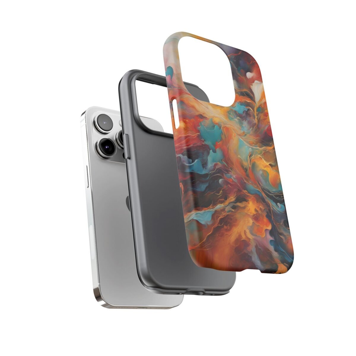 Coque iPhone éclaboussure de couleur iPhone X - iPhone 16 Pro Max - Image 3