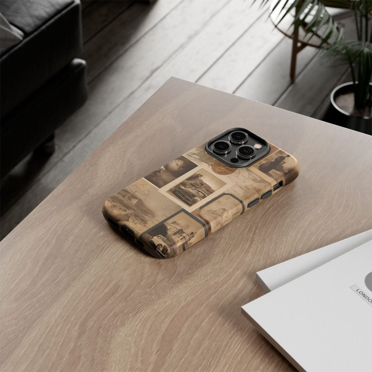 Coque iPhone Lettre vintage iPhone X - iPhone 16 Pro Max - Image 4
