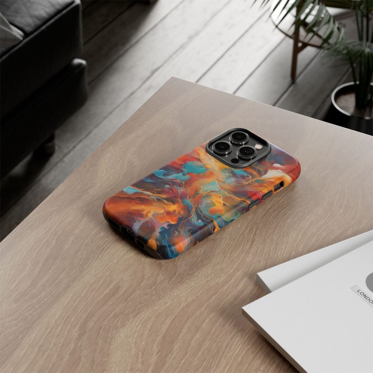 Coque iPhone éclaboussure de couleur iPhone X - iPhone 16 Pro Max - Image 4