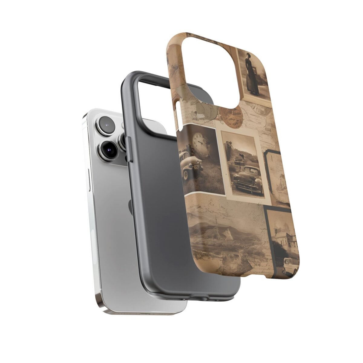 Coque iPhone Lettre vintage iPhone X - iPhone 16 Pro Max - Image 3